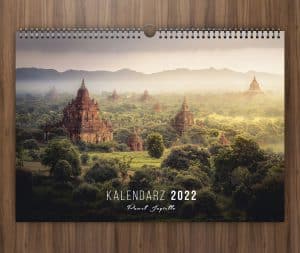 Kalendarz na ścianę dla podróżnika 2022